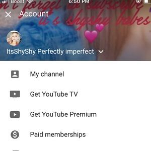 Follow my YouTube ! To get to know me!